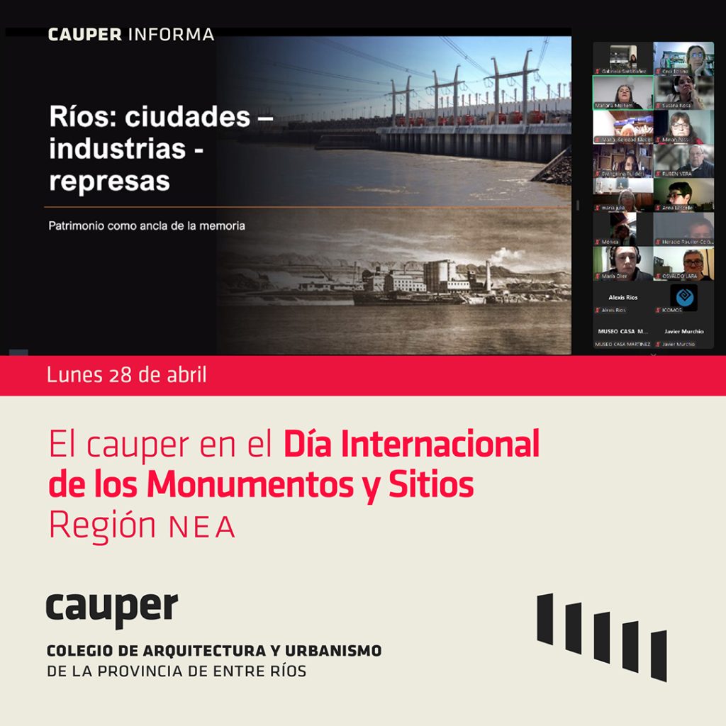 El CAUPER participó activamente en el Día Internacional de los Monumentos y Sitios – Región NEA