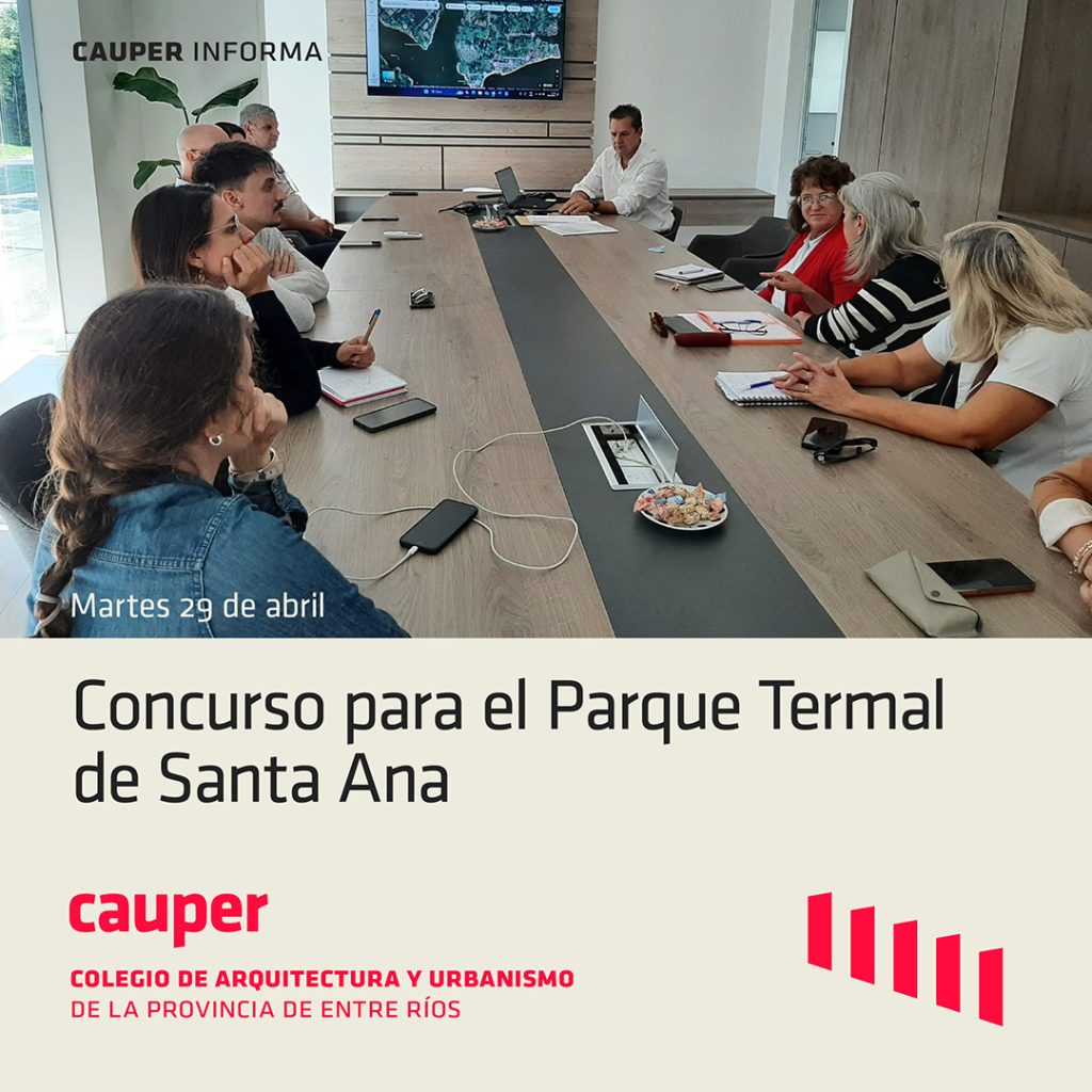 El CAUPER avanza en el concurso para el Parque Termal de Santa Ana