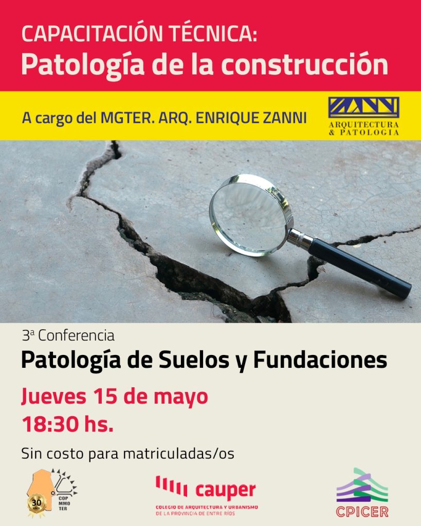Conferencia: patología de la construcción