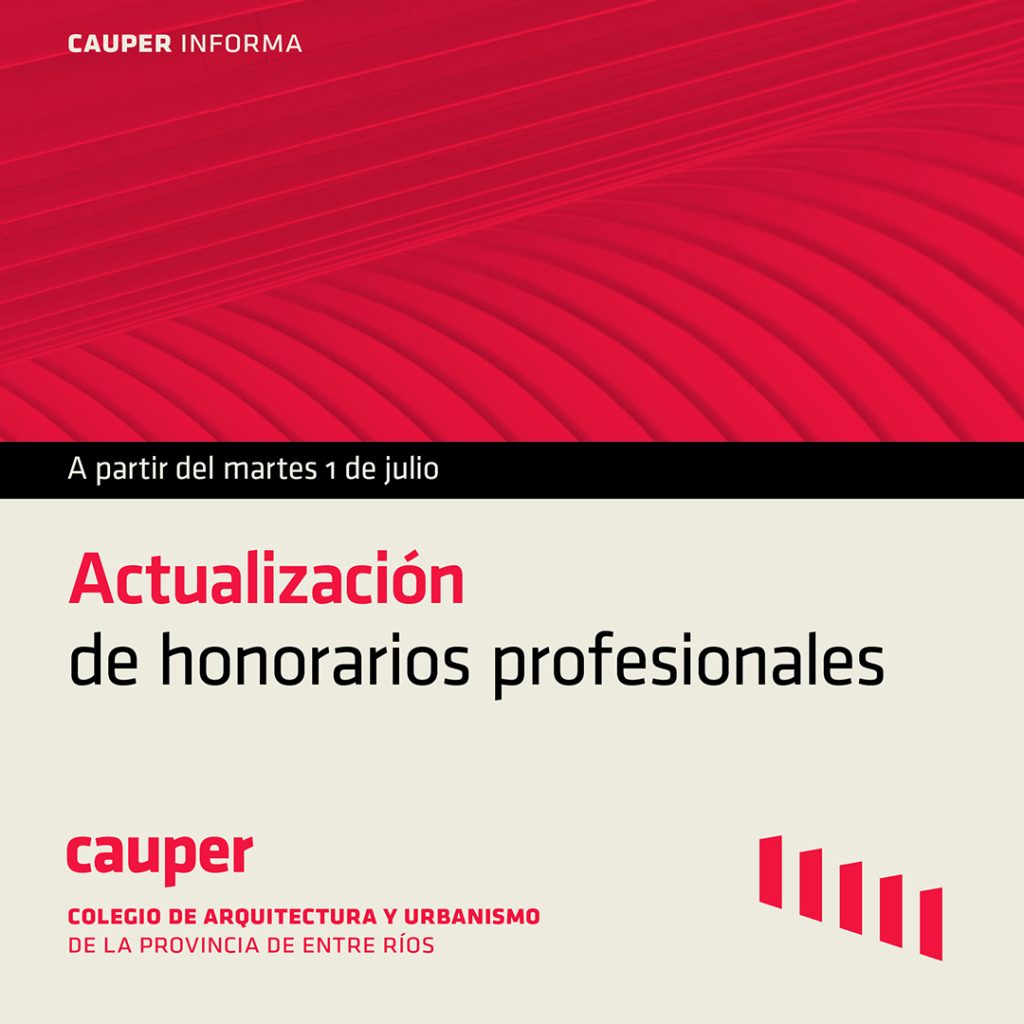 Honorarios: entró en vigencia la actualización