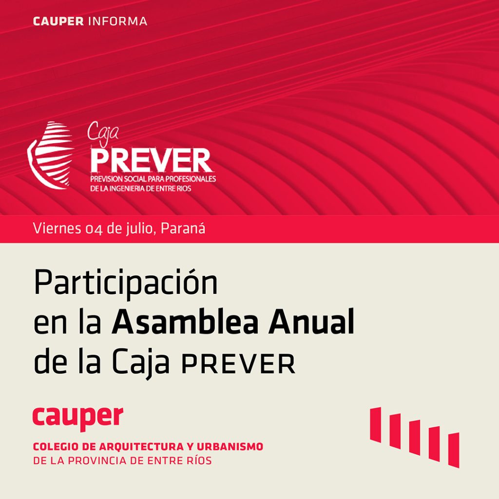 Participación del CAUPER en la Asamblea Anual de la Caja PREVER