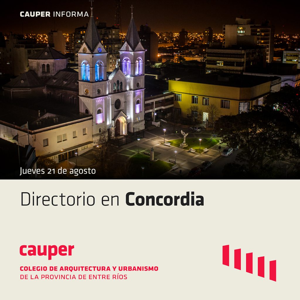 El Directorio se reunirá en Concordia