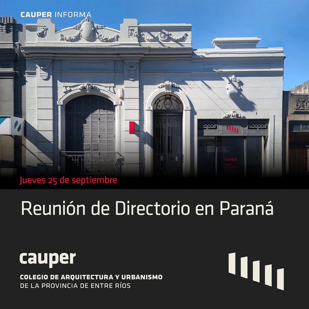 Reunión de Directorio y Asamblea Extraordinaria en Paraná