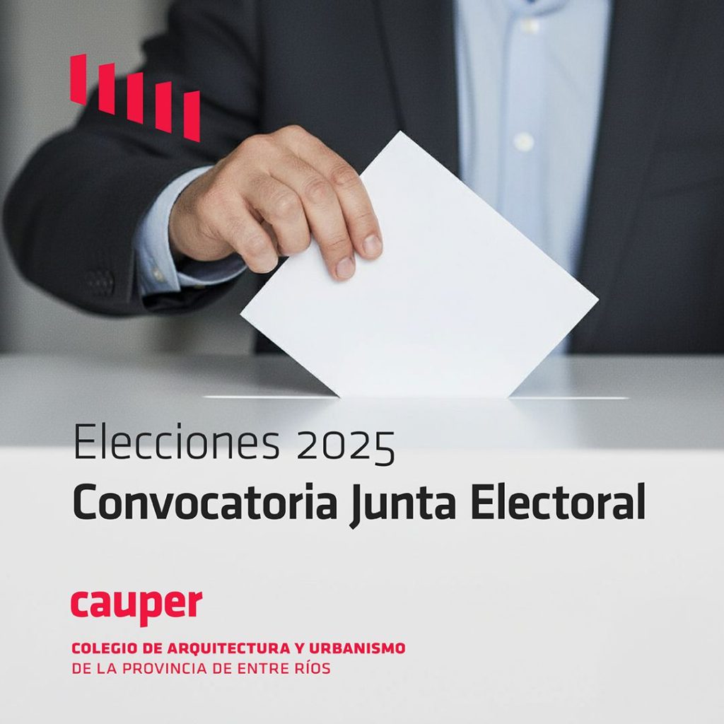 ELECCIONES 2025 · CONVOCATORIA A CONFORMAR LA JUNTA ELECTORAL