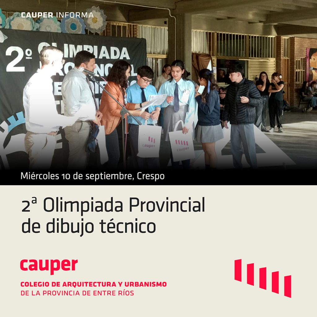 2ª Olimpiada Provincial de Dibujo Técnico en Crespo