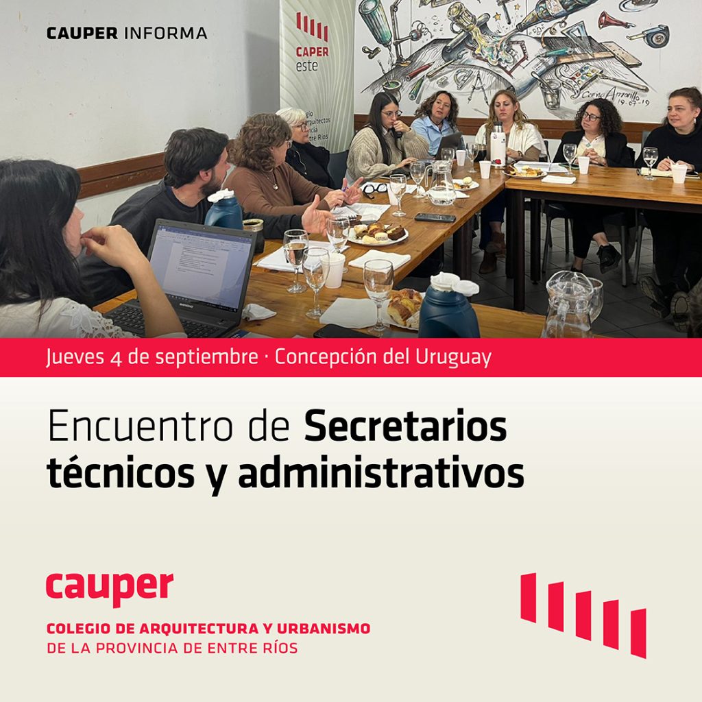 ⁠Se realizó la reunión anual de secretarios técnicos y administrativos