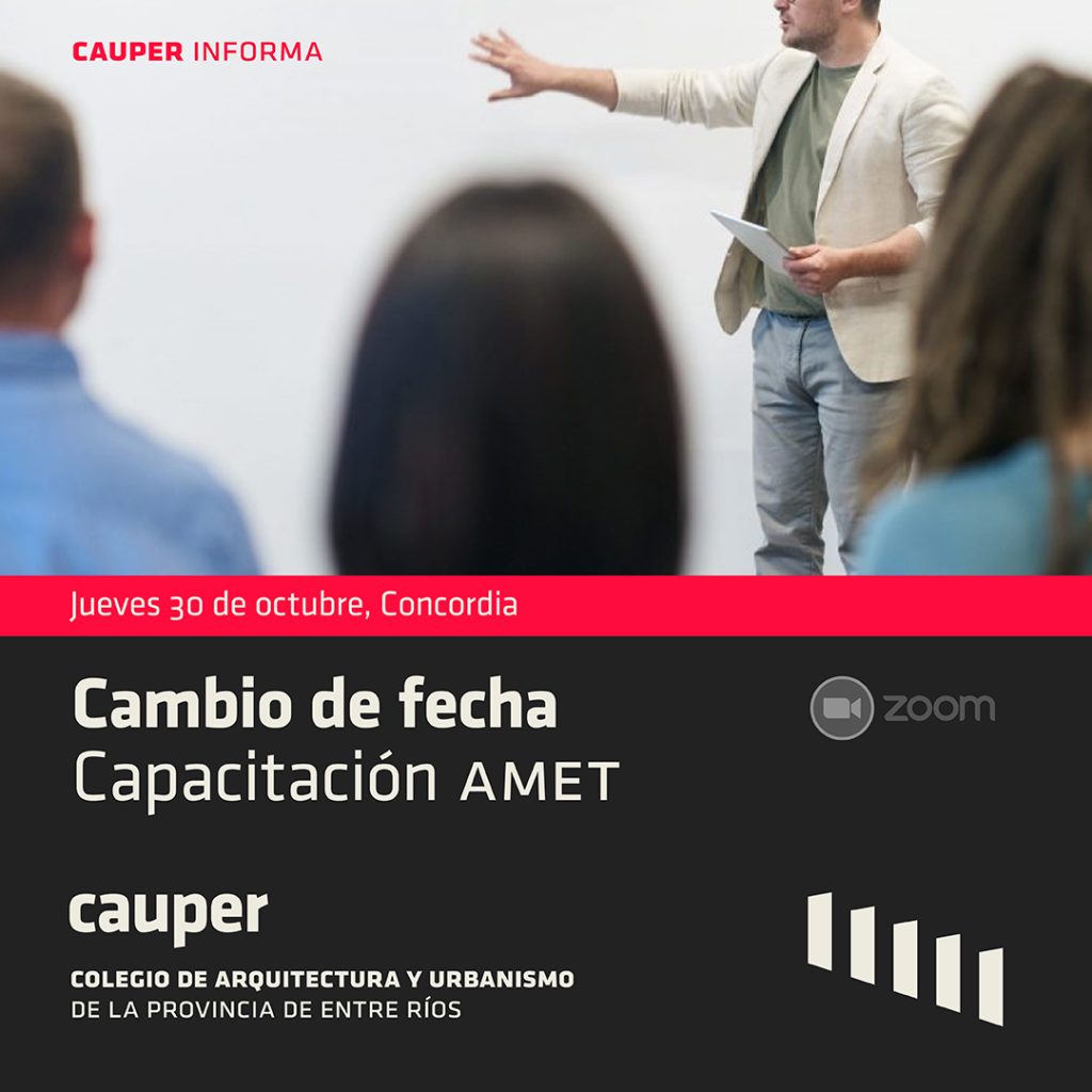 Curso de iniciación docente para arquitectos y arquitectas