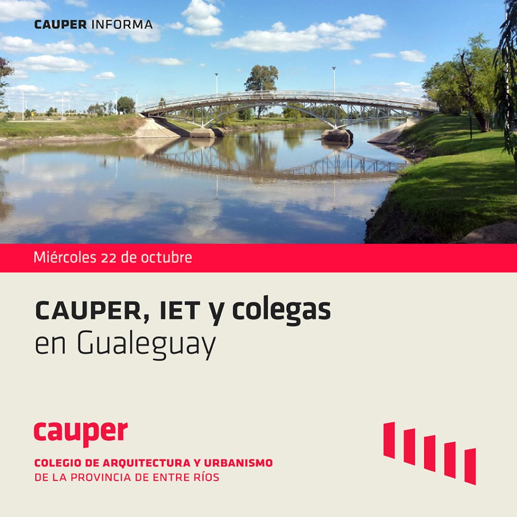 Encuentro del CAUPER, IET y colegas en Gualeguay: hacia una agenda de inserción territorial