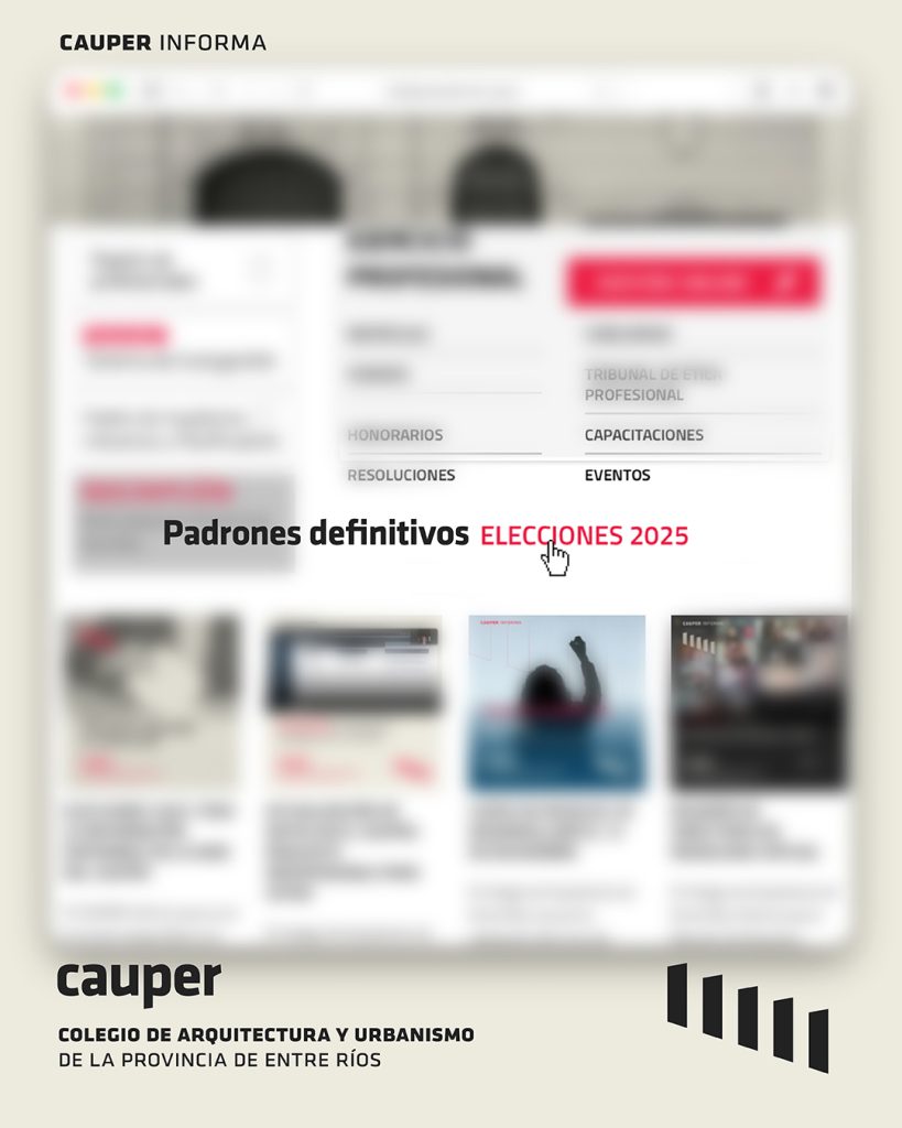 Elecciones 2025: Publicación de Padrones Definitivos e Información Electoral