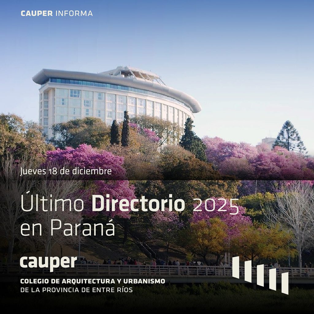 Se realizará en Paraná la última reunión del Directorio