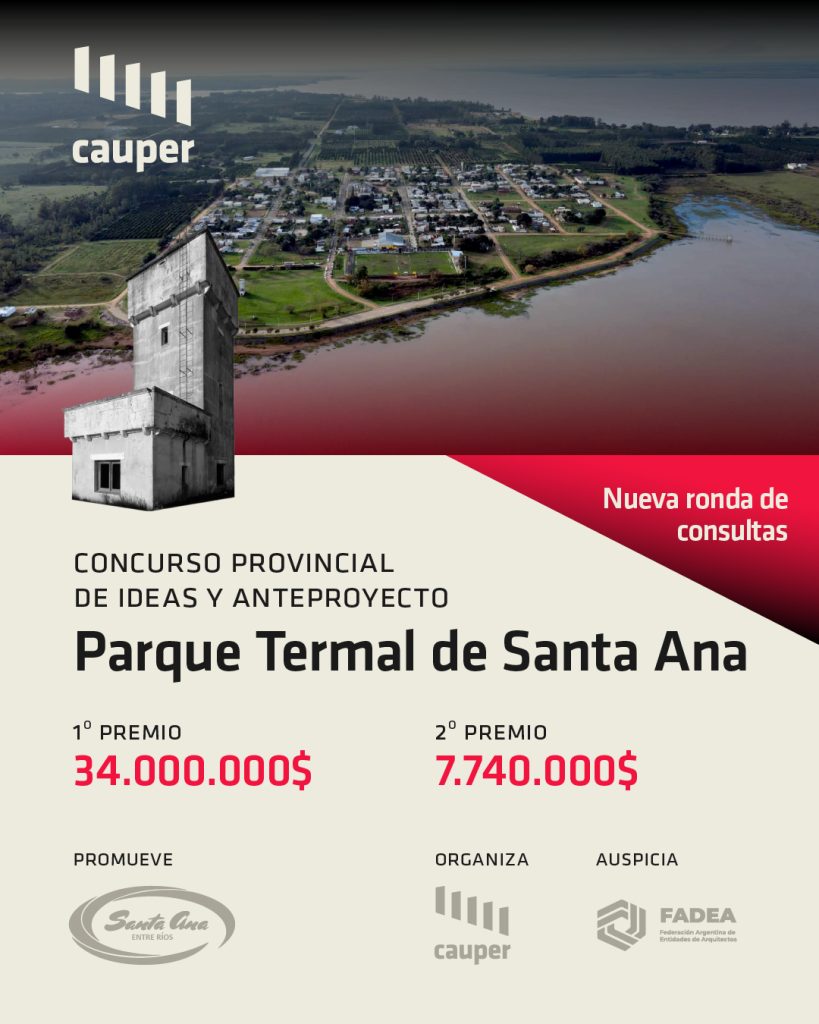 Nueva ronda de consultas en Concurso Provincial de Ideas y Anteproyecto Parque Termal Santa Ana