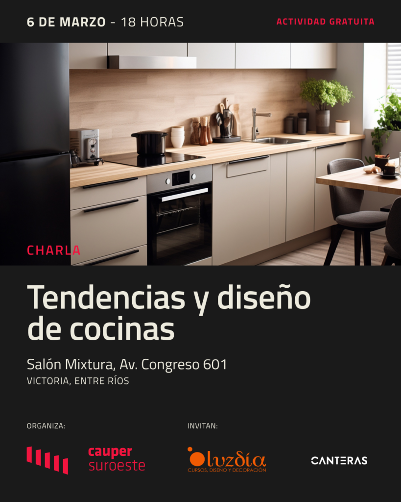 Charla: Tendencias y diseño de cocinas