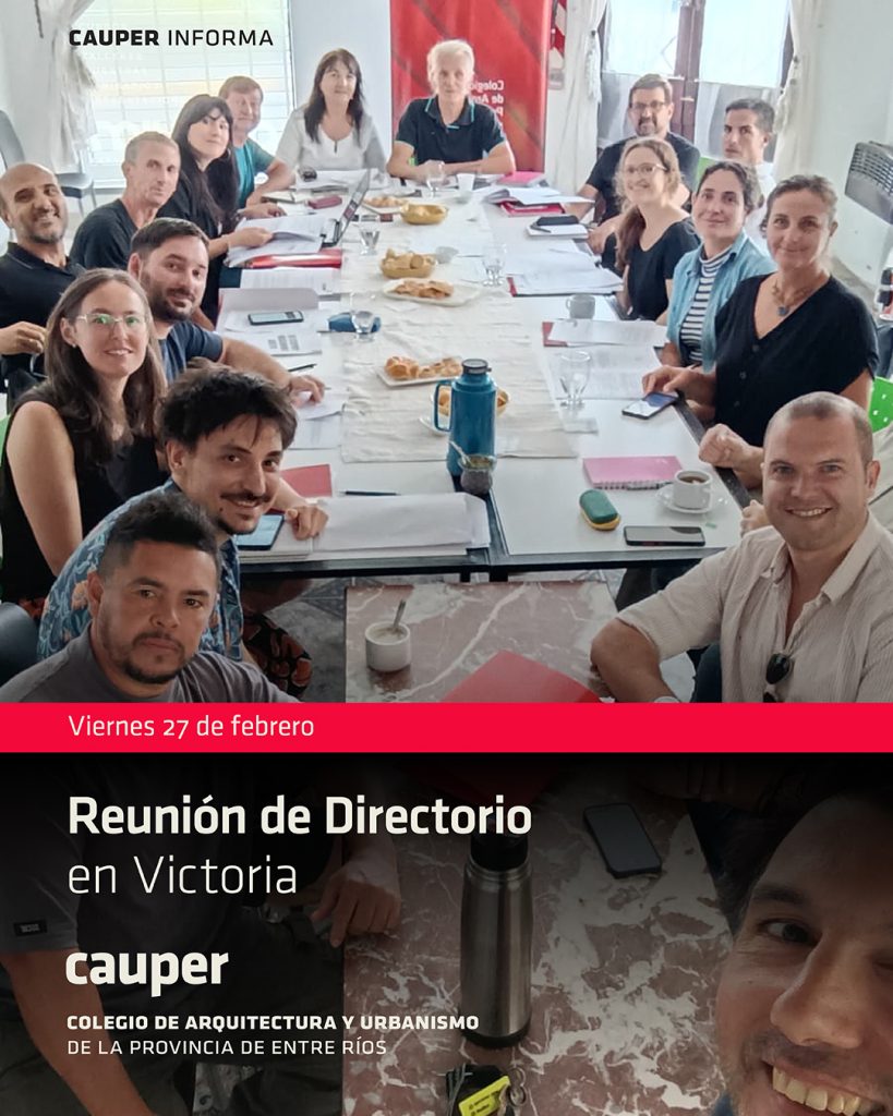 Se reunió el Directorio en la ciudad de Victoria