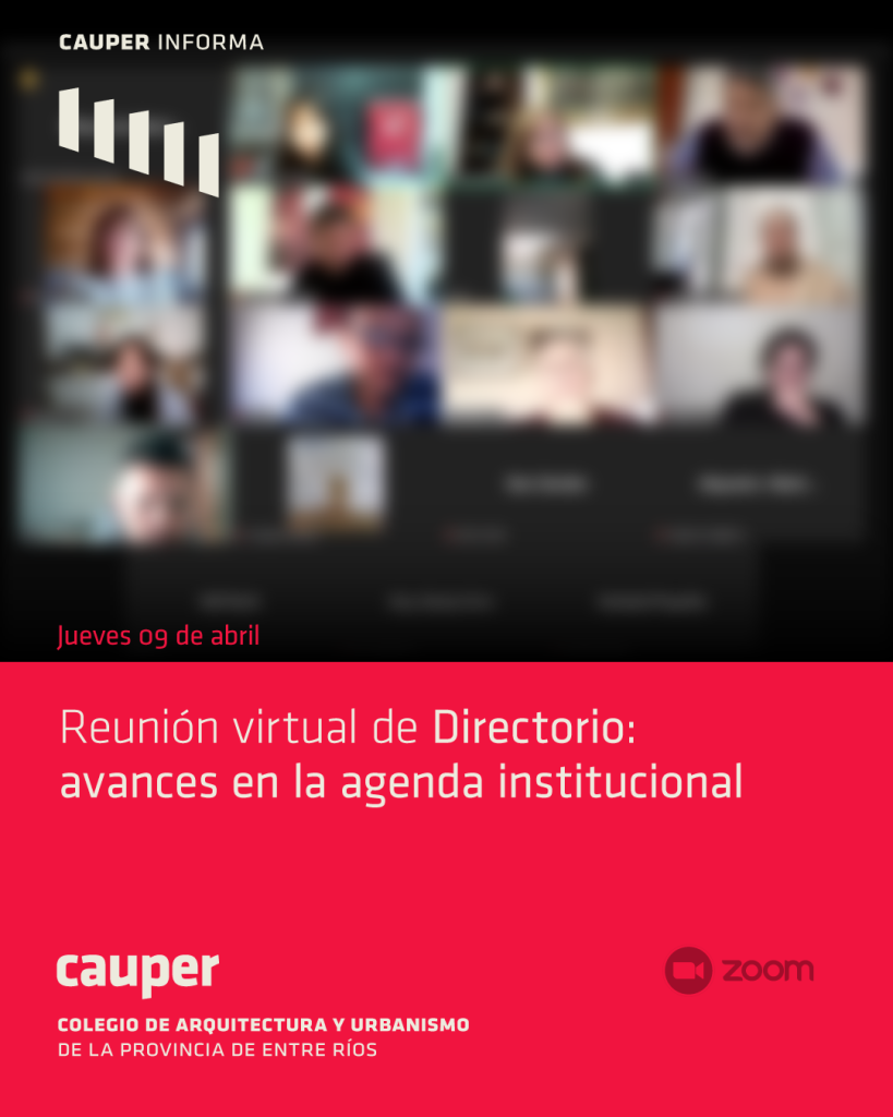 Reunión de Directorio: avances en la agenda institucional