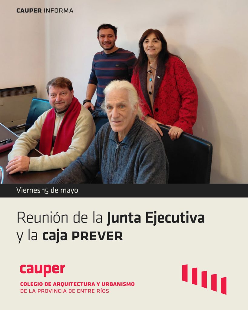 Reunión de la Junta Ejecutiva del CAUPER con representante ante la Caja PREVER