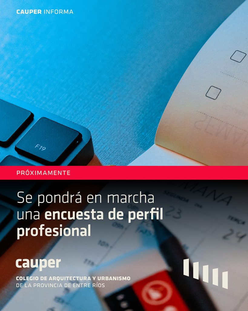Encuesta de Perfil Profesional: una herramienta para conocer la realidad de la matrícula