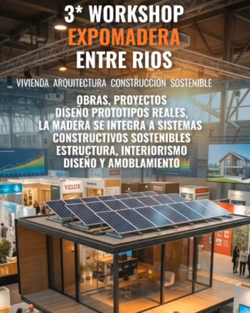 3.º Workshop ExpoMadera Entre Ríos, en Buenos Aires